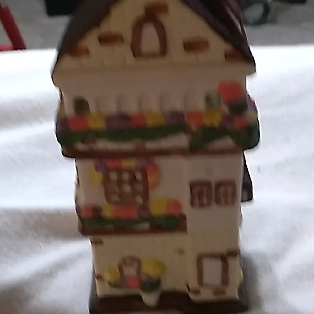 Ceramic flower clock - Picture 4 of 6